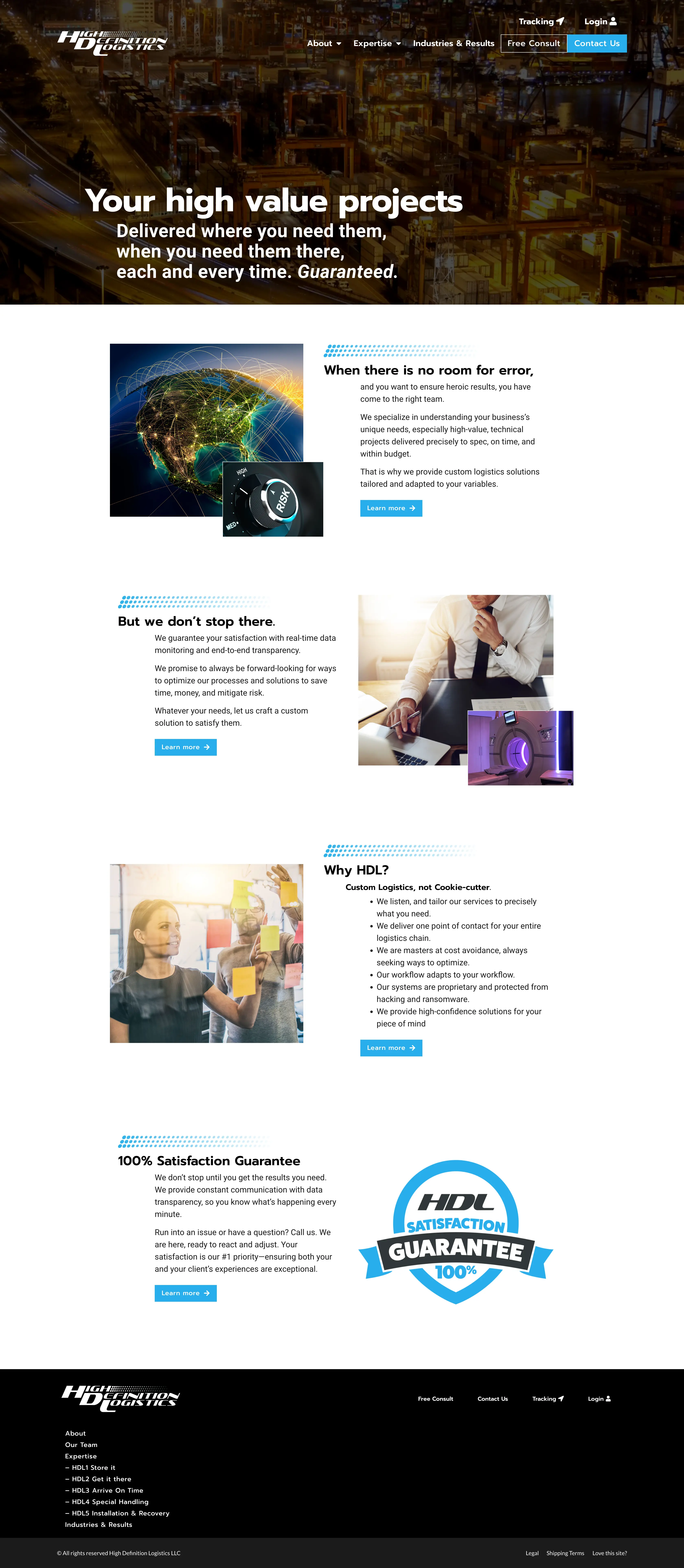 High Definition Logistics Hdlweb2
